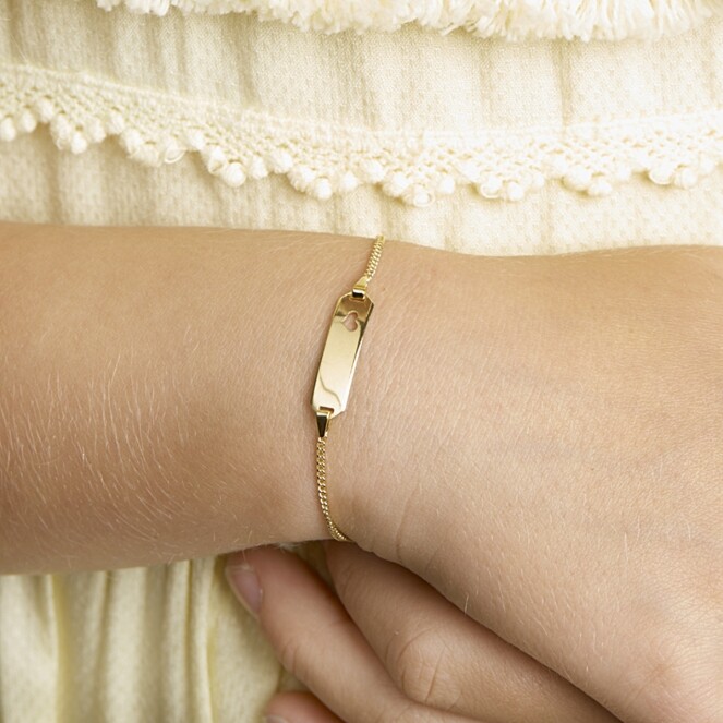 Huiscollectie 40.17313 kinderarmb. goud